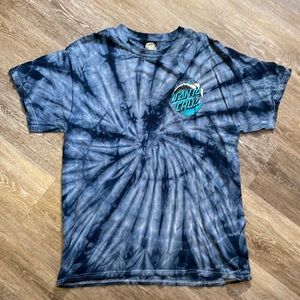 Tie dye Santa Cruz T